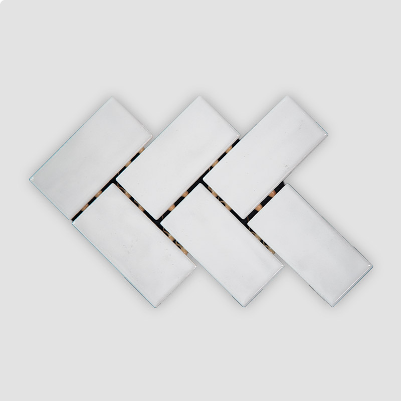 Artezen Herringbone Elegant White